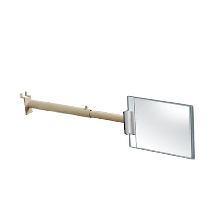 Two-Sided Aisle Acrylic Sign Holder W/ TelescopicGripper 6 X 4, PK4